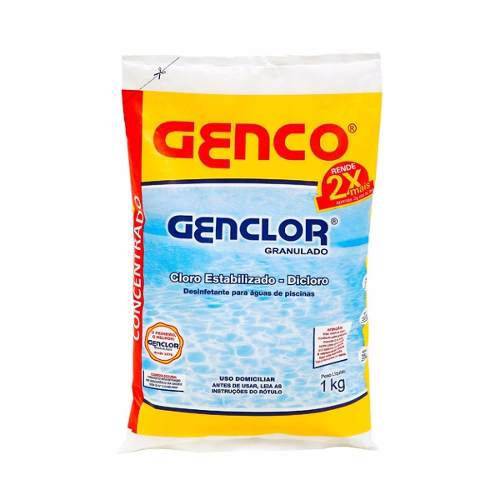 Cloro Granulado Genco - Genclor Estabilizado - 1 Kg