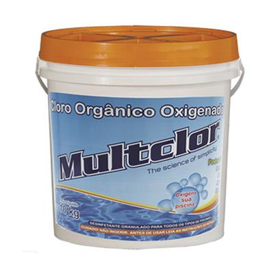 Cloro Orgânico Oxigenado Action - 10 Kg - Multclor