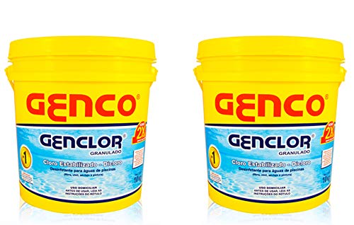 3 Cloros Estabilizado Genclor 10kg Genco para Piscina