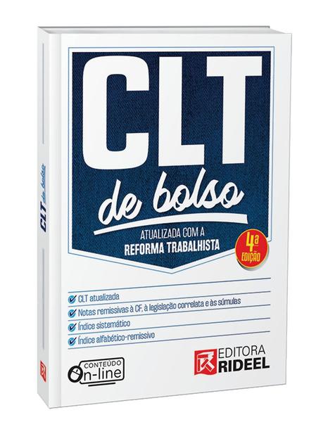 CLT de Bolso - 4ª Edição (2019) - Rideel