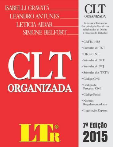 CLT Organizada - LTr - 2015