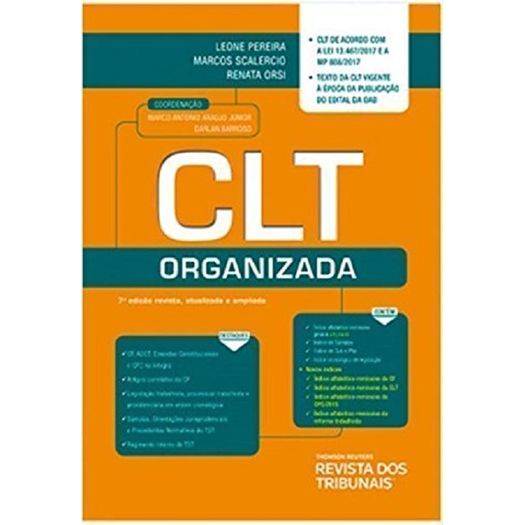 Clt Organizada - Rt - 7 Ed