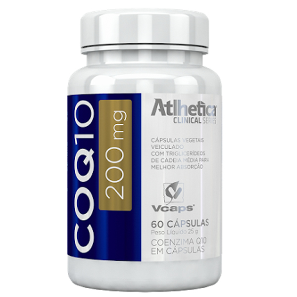 Co Q10 200 Mg 60 Cápsulas - Atlhetica - Atlhetica Nutrition