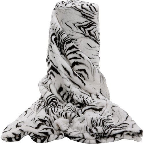 Cobertor Blanket Estampado Solteiro Tigre Kacyumara