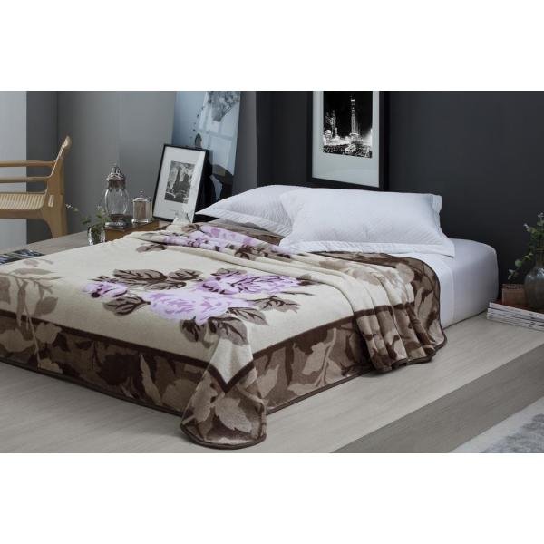Cobertor Casal 1,80x2,20 Raschel I/home Design Cinta - Mirtes - Corttex
