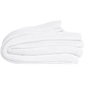 Cobertor Casal Blanket Flannel Branco - Kacyumara