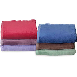 Cobertor Casal Fleece Poá - Casa & Conforto