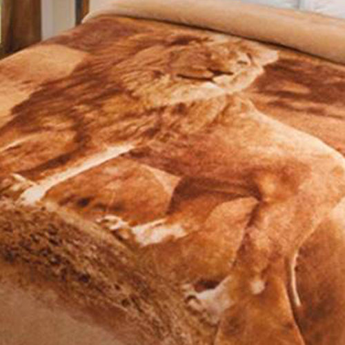 Cobertor Casal Jolitex Pelo Alto Leão 1,80x2,20m Ótimo Preço