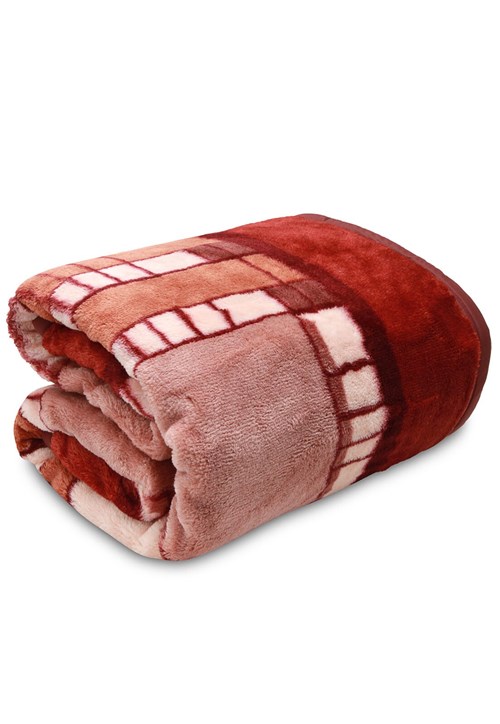 Cobertor Casal Jolitex Tradicional Invernes Marrom