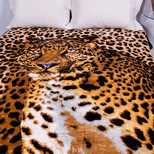 Cobertor Casal Kyor Plus Leopardo