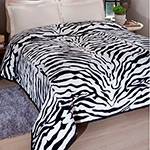 Cobertor Casal Soft Zebra Estampado - Kyor Plus