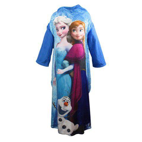 Cobertor com Mangas Frozen 1,60X1,30M - Disney