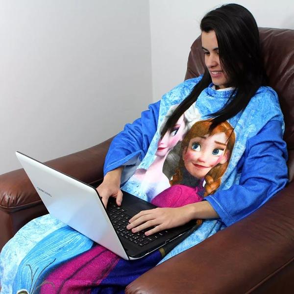 Cobertor com Mangas Frozen Master Comfort