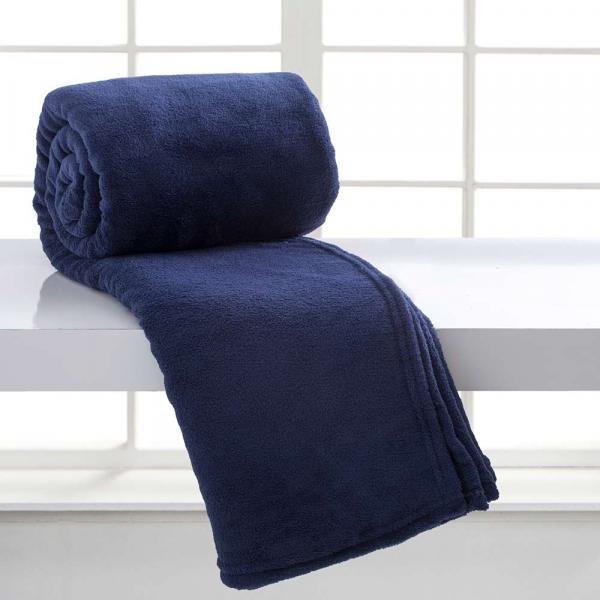 Cobertor de Microfibra Casal Home Design Corttex Lisa