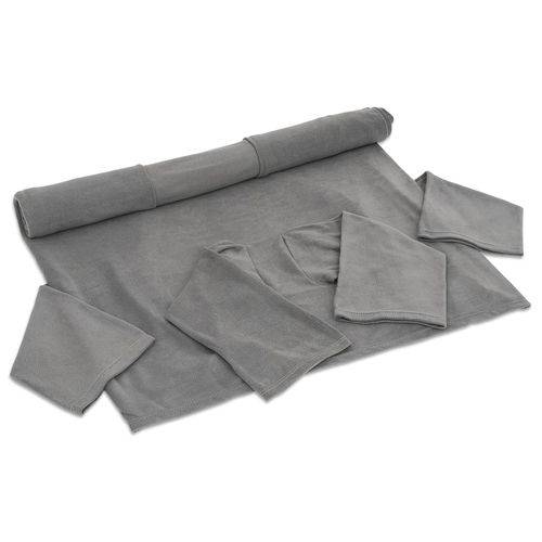 Cobertor de Tv com Mangas Casal - Prático e Confortável - Cinza - Loani