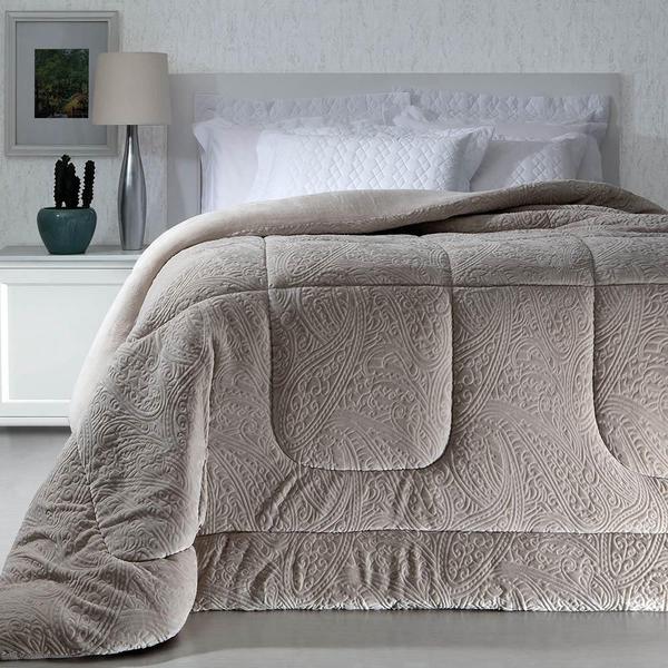Cobertor Dupla Face Extramacio Casal Duo Blanket Fend Dove - 100 Poliéster - Kacyumara