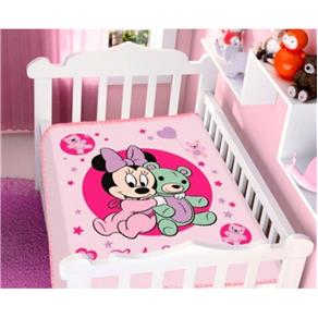 Cobertor Infantil Disney Baby Jolitex Ternille Minnie Ursin