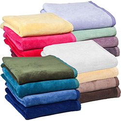 Cobertor King Fleece Soft Class Liso - Casa & Conforto