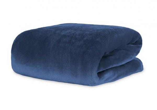 Tudo sobre 'Cobertor Manta Blanket Queen 300g Blue Night - Kacyumara'