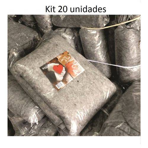 Cobertor Manta Doacao Casal do Bem Kit com 20 Unidades
