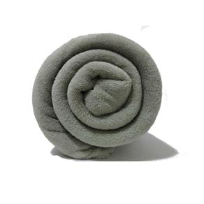Cobertor Manta Microfibra AB Solteiro 1,50 X 2,20 Cinza