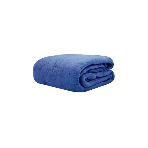 Cobertor Manta Microfibra Berço Azul - Linha Avulsa