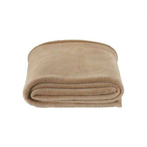 Cobertor Manta Microfibra Casal Camurça 180 X 220 Cm