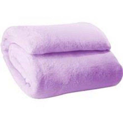 Cobertor Manta Microfibra Queen Violeta - Linha Avulsa