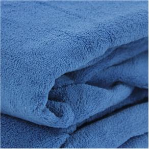 Cobertor Manta Microfibra Solteiro Azul - LE