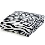 Cobertor Manta Microfibra Casal Padrão Zebra - LE
