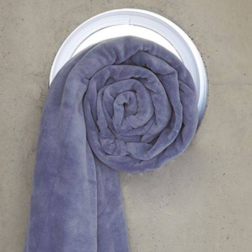 Cobertor Microfibra Azul - Solteiro - Scavone