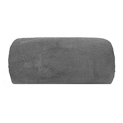 Cobertor Microfibra - Casal - Liso - Cinza - 1,80m X 2,20m - Camesa