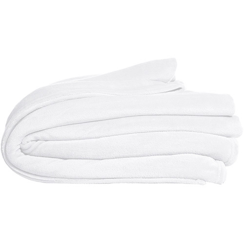 Cobertor Queen Blanket Flannel Branco - Kacyumara