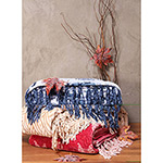 Cobertor Queen Flannel com Franja - Casa & Conforto