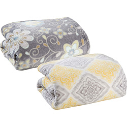 Cobertor Queen Flannel Palazzo - Casa & Conforto