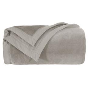 Cobertor Casal Kacyumara Blanket 600g/m² Microfibra - Cinza