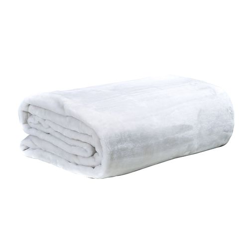 Cobertor Queen Naturalle Fashion Super Soft Microfibra Branco
