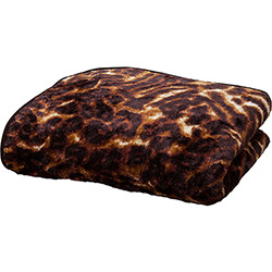 Cobertor Queen Raschel Safari - Casa & Conforto