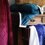 Cobertor Queen Sherpa Duo - Casa & Conforto