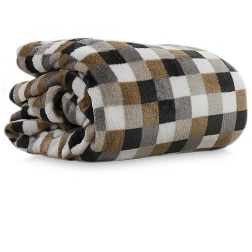 Cobertor Solteiro Flannel Loft Estampado Versatti - Camesa