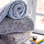 Cobertor Solteiro Fleece Confete - Casa & Conforto