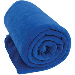Cobertor Solteiro TV com Mangas Azul - Loani