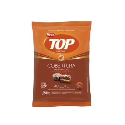 Cobertura Chocolate em Gotas Top - ao Leite - 1,050 Kg