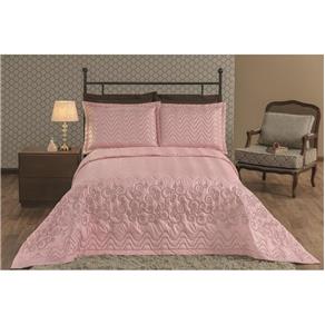 Cobre Leito Casal King Parisian -0 04 Peças - ROSA