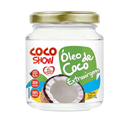 Coco Show Óleo de Coco Extravirgem 200ml - Copra