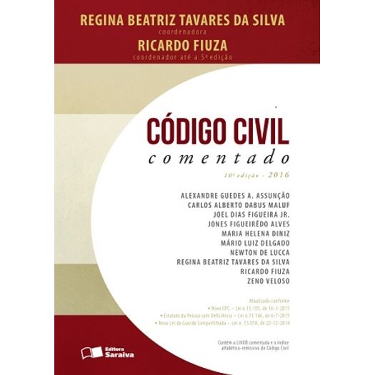 Codigo Civil Comentado - Fiuza - Saraiva