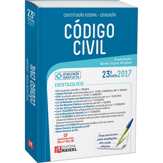 Codigo Civil - 23 Ed - Rideel