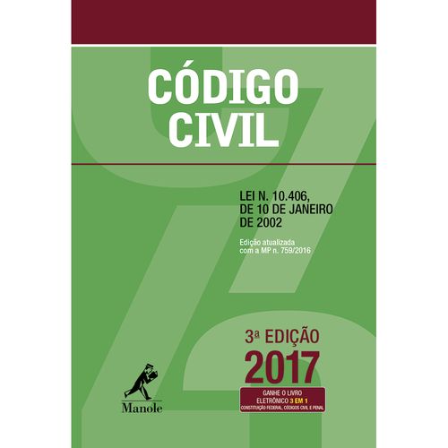 Código Civil 3ª Edição