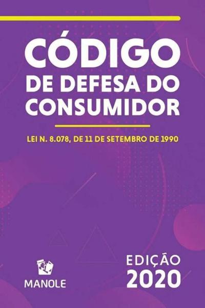 Codigo de Defesa do Consumidor - 2020 - Manole