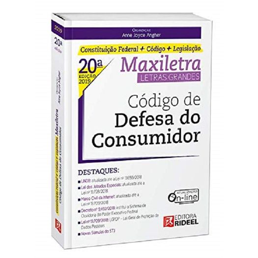 Codigo de Defesa do Consumidor - Maxiletra - Rideel